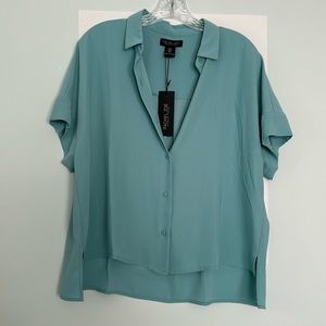 NWT Rachel Zoe short sleeve blouse